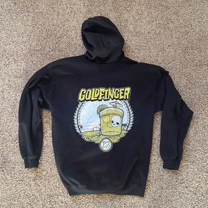 Goldfinger Zip Hoodie - Large
